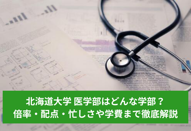 北海道大学 医学部はどんな学部？・難易度・忙しさ・学費・勉強方法を徹底解説